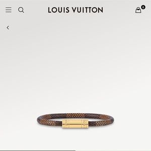 Louis Vuitton Keep It Bracelet in Gold